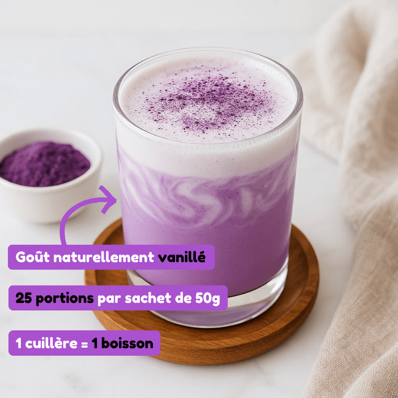 Poudre d'Ube 100% Naturelle