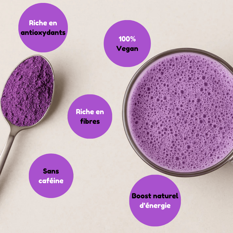 Poudre d'Ube 100% Naturelle