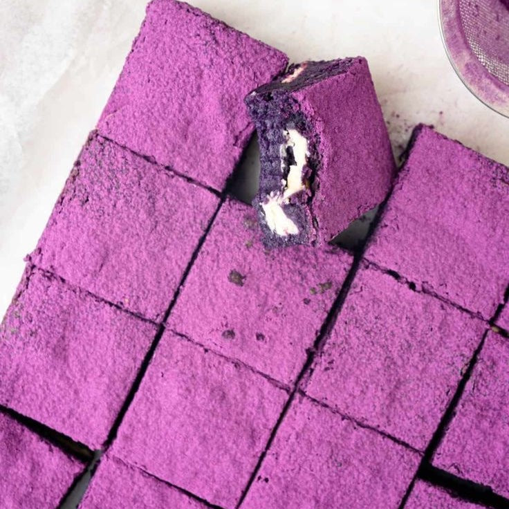 brownie  au ubé