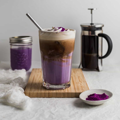 recette ube latté